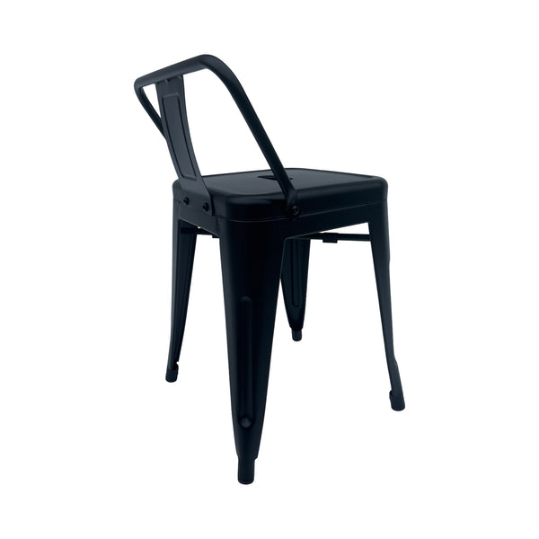 Silla Metálica / Butaco Patagonia Negro