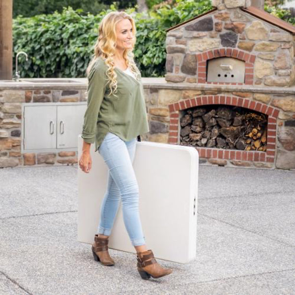 Mesa Plegable 180 CM Panamá Negra