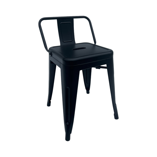 Silla Metálica / Butaco Patagonia Negro