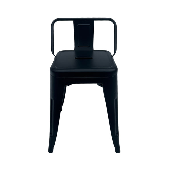 Silla Metálica / Butaco Patagonia Negro