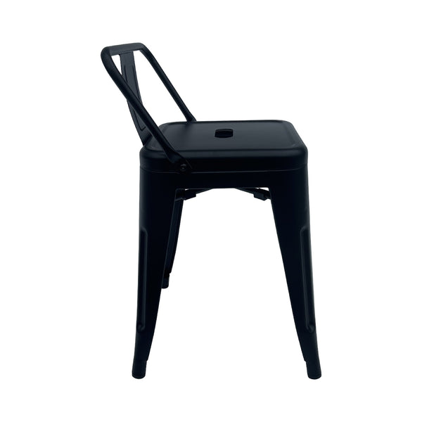 Silla Metálica / Butaco Patagonia Negro