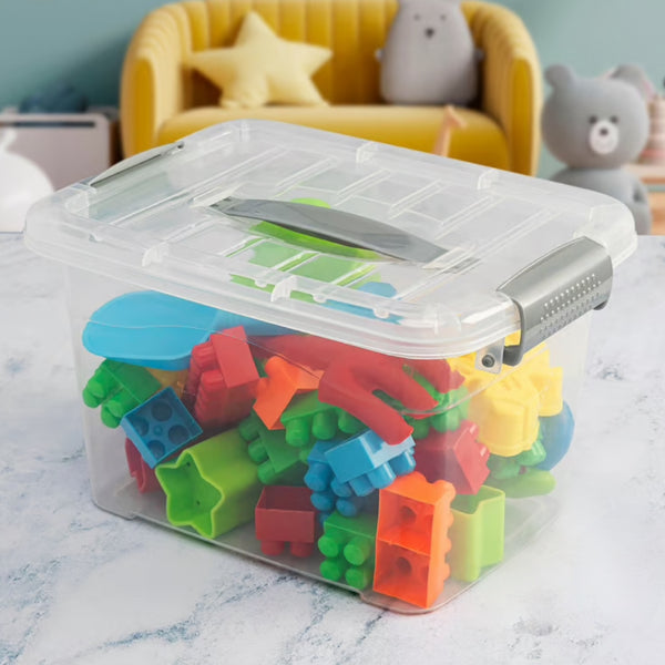 Caja Plástica Organizadora de 10 Litros con Tapa