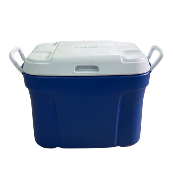 Nevera Plástica / Cava Plástica Azul de 40 Litros con Tapa