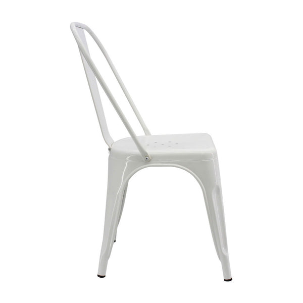 Silla Metálica Valencia Blanca