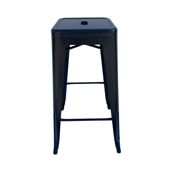 Silla de Barra  Metálica Fortaleza Negra