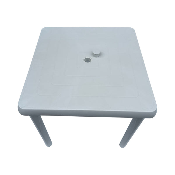 Mesa Plástica Canada Blanco Perla