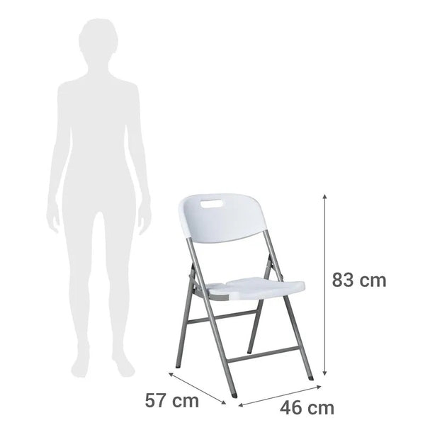 Silla plegable Blanca Taganga