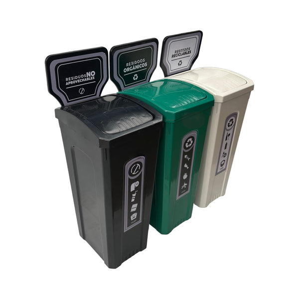 Punto ecológico de 60 litros