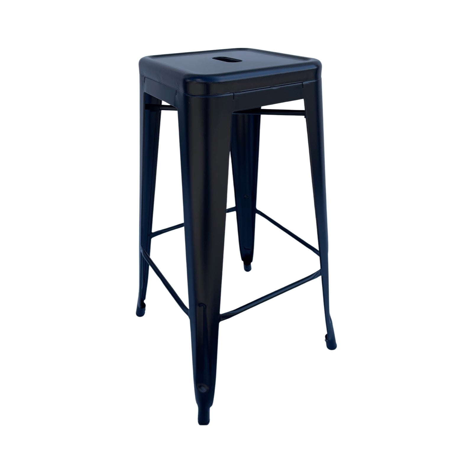 Silla de Barra  Metálica Fortaleza Negra