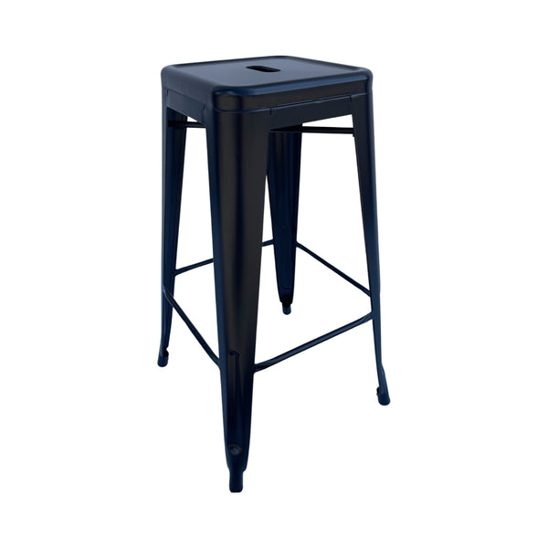 Silla de Barra  Metálica Fortaleza Negra
