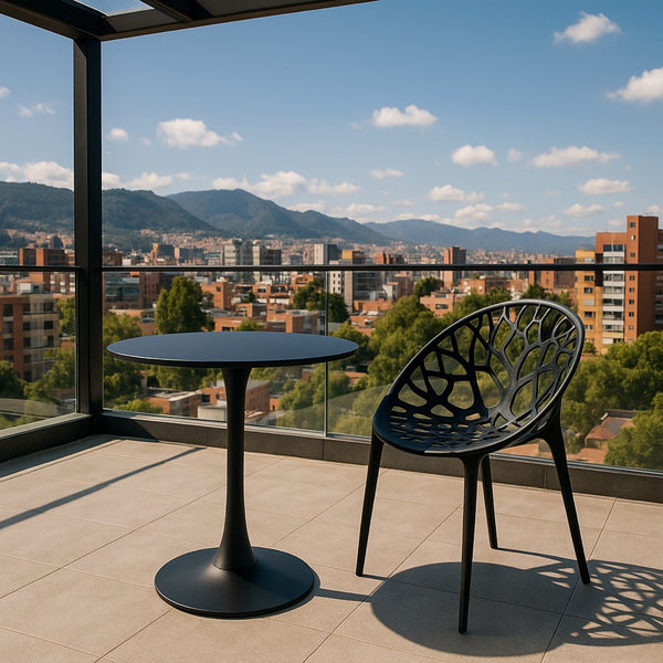Silla Finlandia Negra