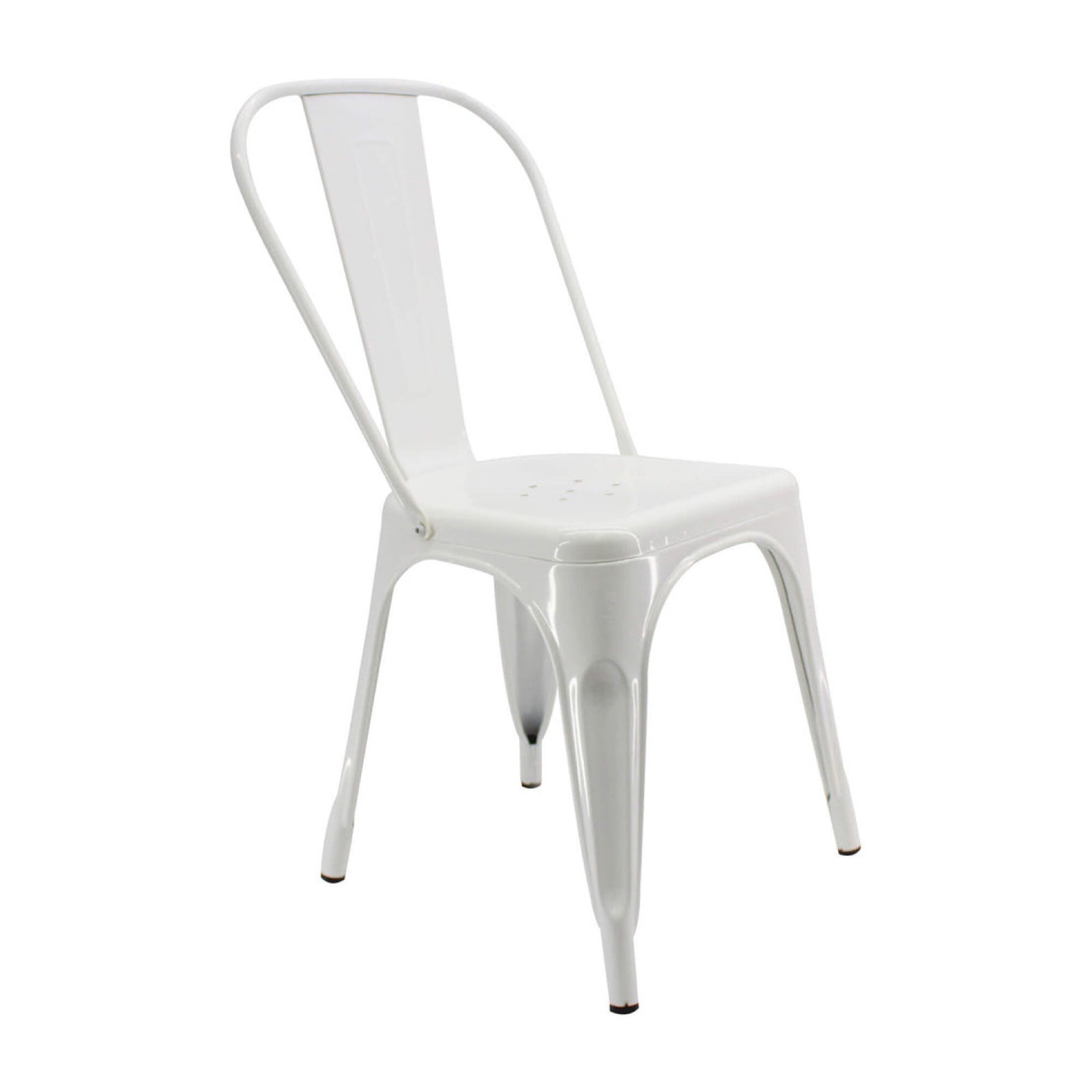 Silla Metálica Valencia Blanca