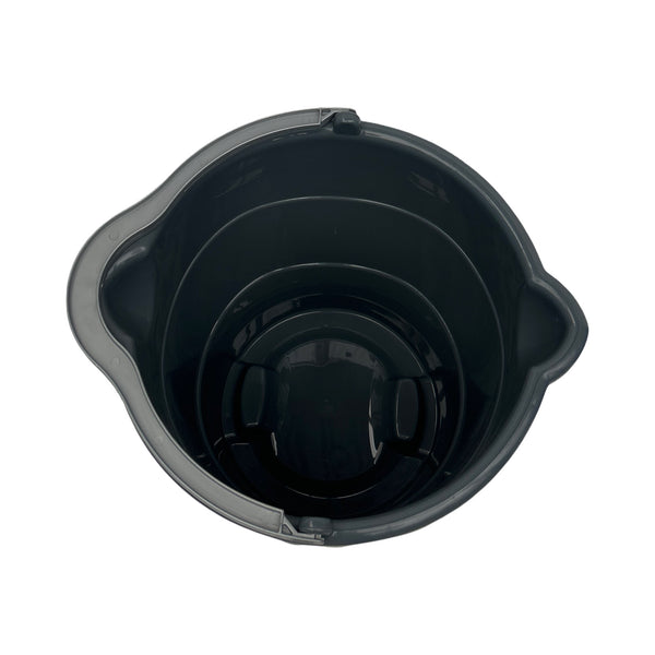 Balde de 12 litros Plástico Gris