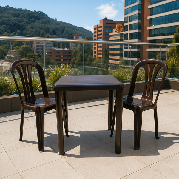 Mesa Plástica Económica Canada Cafe