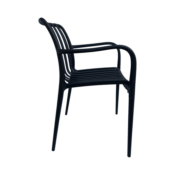 Silla con Brazos Moscú Negra