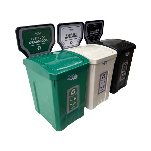 Punto ecológico de 40 litros