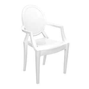 Silla Ghost Blanca Adulto