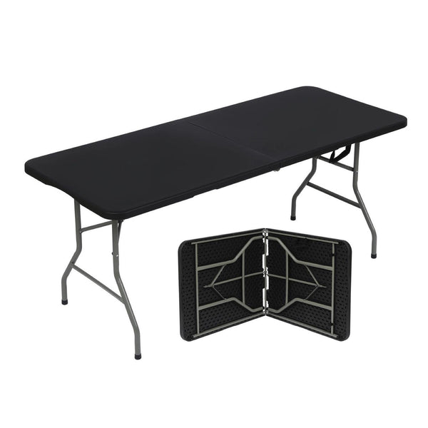 Mesa Plegable 180 CM Panamá Negra