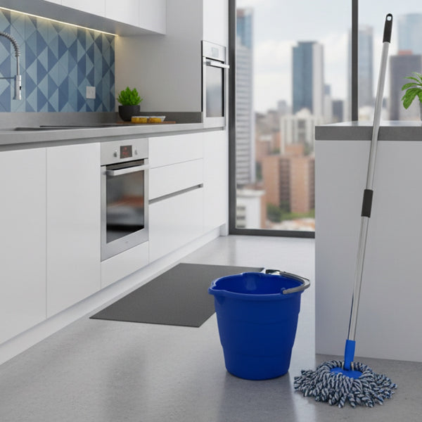 Balde de 12 litros Plástico Azul