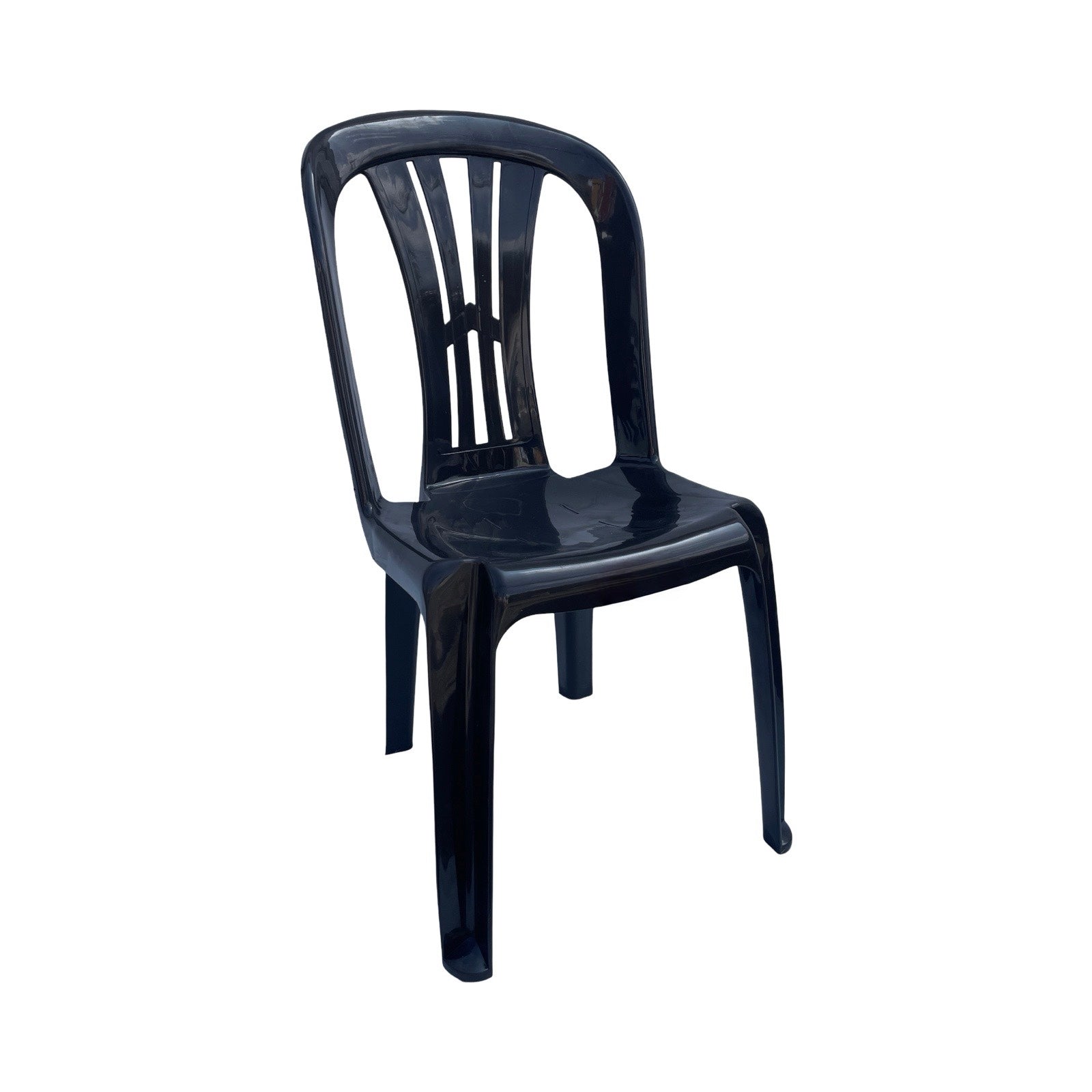 Silla Plástica económica sin Brazos Santiago Café