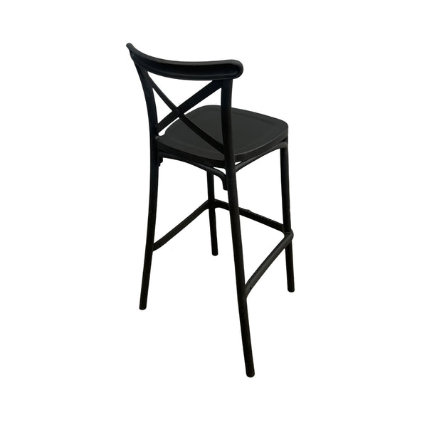 Silla de Barra California Negra