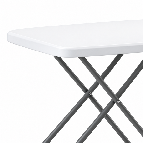 Mesa Plegable de 75 cm Boston Blanca