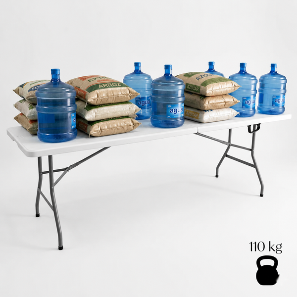 Mesa Plegable 244 CM Río Blanca