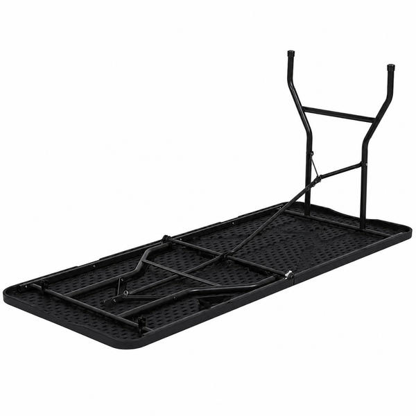 Mesa Plegable 180 CM Panamá Negra