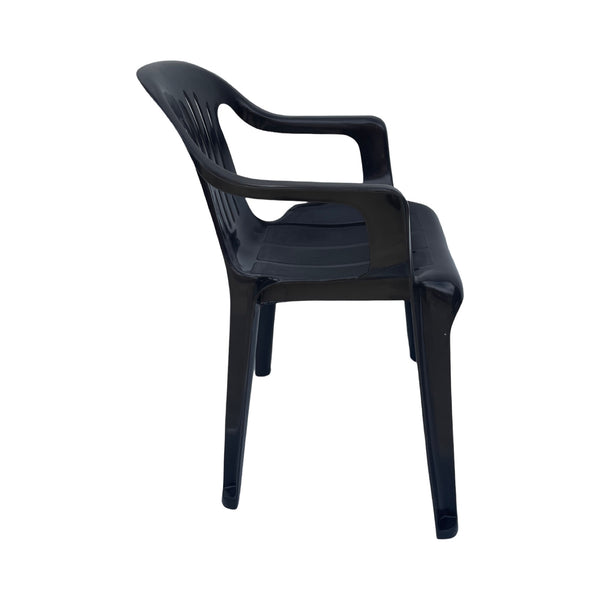 Silla Plástica con Brazos Costa Rica Café