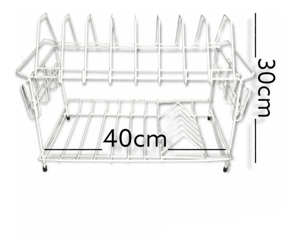 Platero Escurridor de Platos de dos pisos