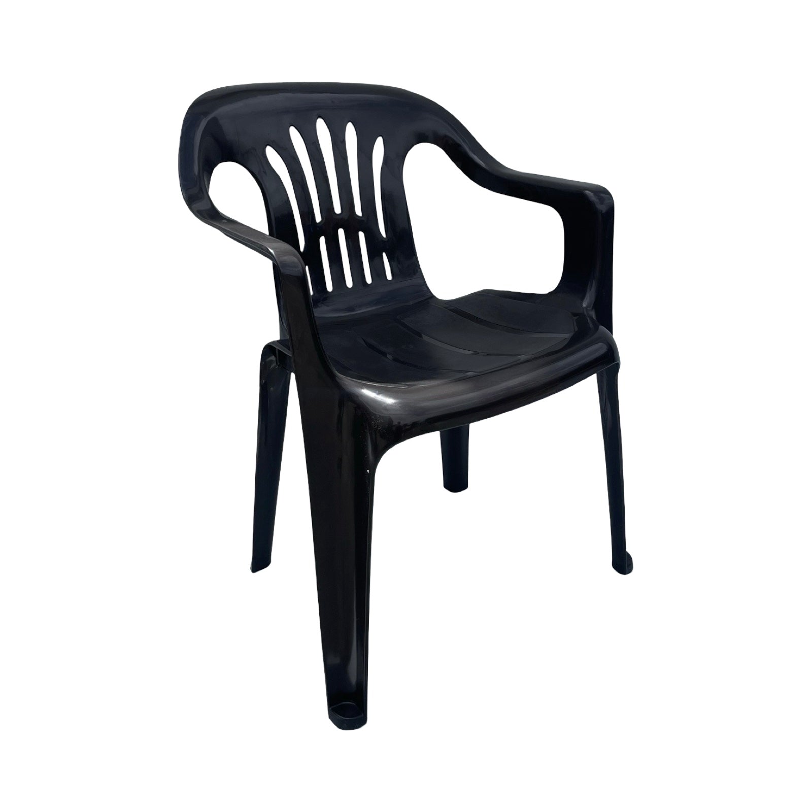 Silla Plástica con Brazos Costa Rica Café