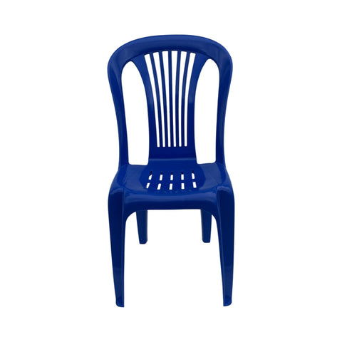 Silla Plástica sin Brazos Lima Azul