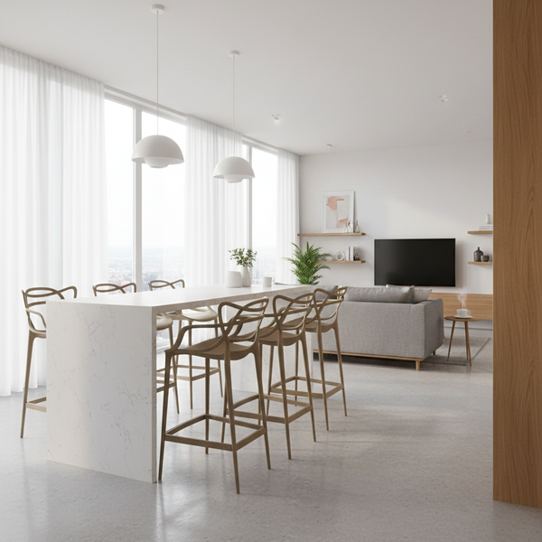 Silla Sidney de Barra Beige