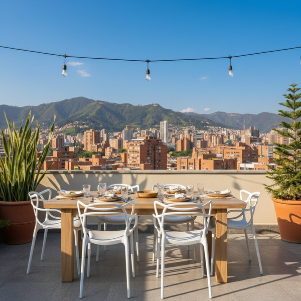 Silla Sidney Blanca (Nuevo Diseño)