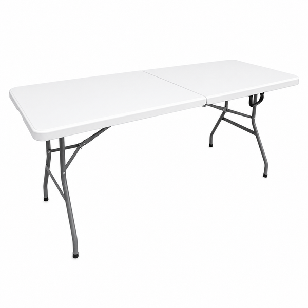 Mesa Plegable 180 CM Panamá Blanca