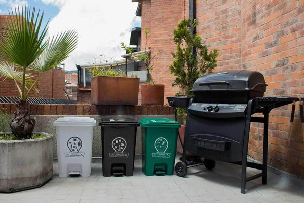 Punto ecológico de 35 litros con pedal