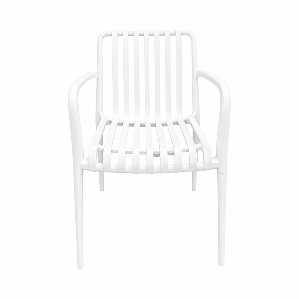 Silla con Brazos Moscú Blanca