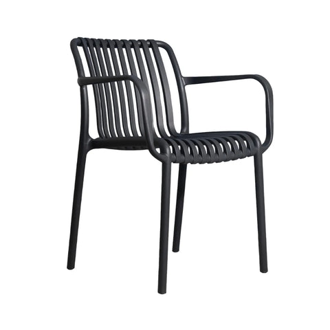 Silla con Brazos Moscú Negra