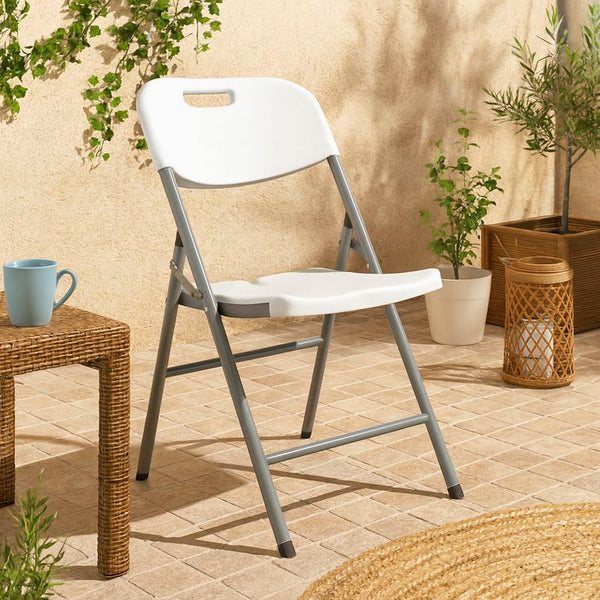 Silla plegable Blanca Taganga
