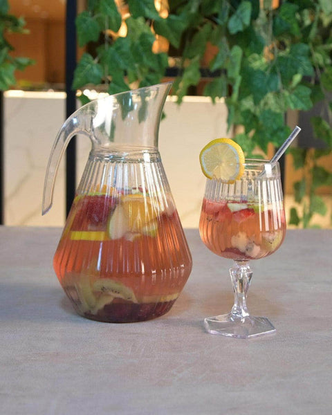 Set de 8 copas  663-TR de 350 ml - [Plastihogar]
