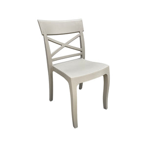 Silla Florencia Taupe sin Brazos