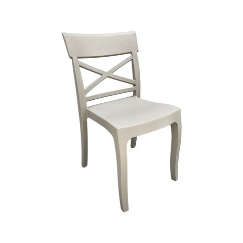 Silla Florencia Taupe sin Brazos