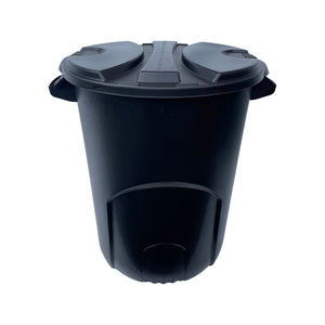 Caneca de basura negra / Tanque de agua negro de 120 litros