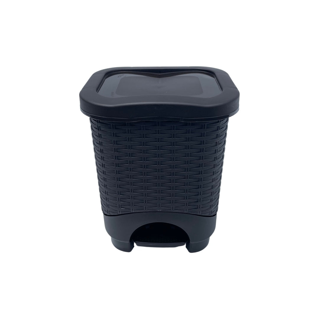 Caneca de basura / Papelera Ratan Cafe de 8 litros con pedal