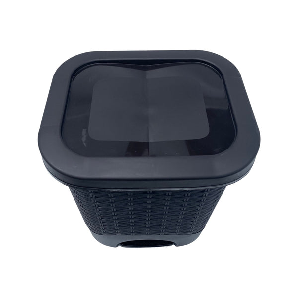 Caneca de basura / Papelera Ratan Cafe de 8 litros con pedal