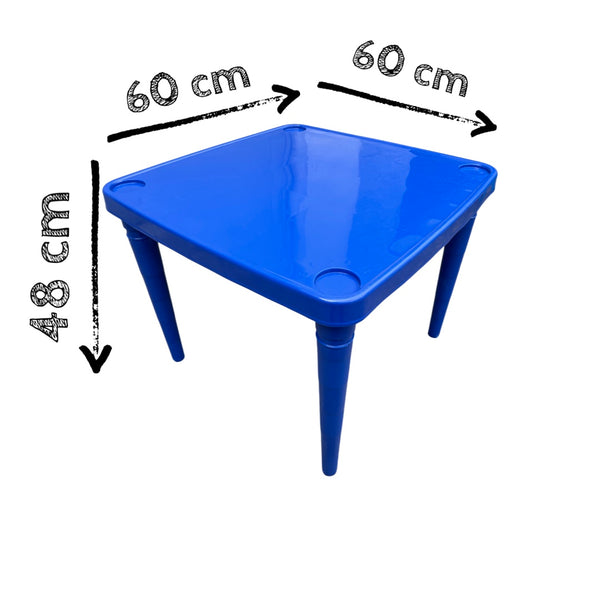Mesa Infantil Plástica Pekes Azul