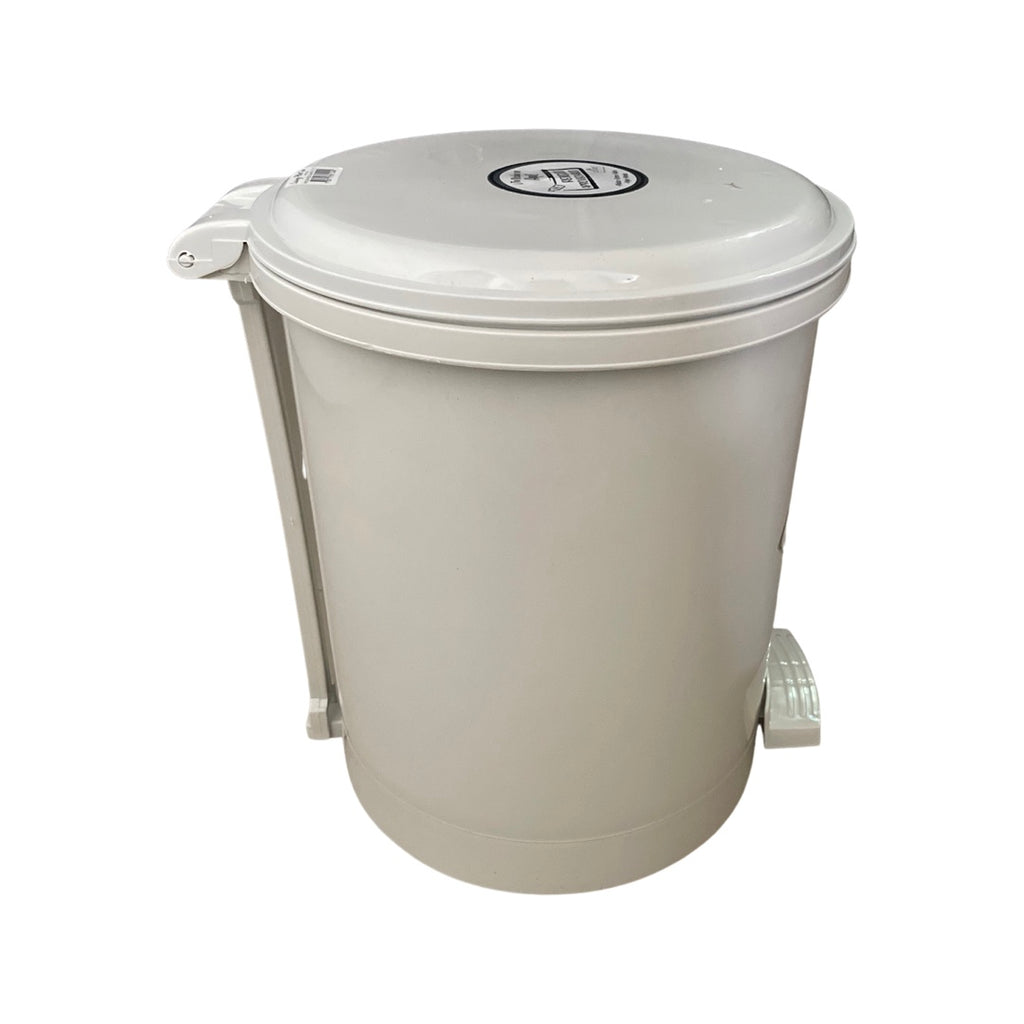 PAPELERA BAÑO C/PEDAL 3L PLATA al por Mayor ≫ Plasticosur