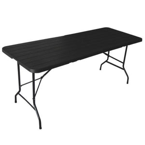 Mesa Plegable Banquetera Grande Panamá Negra