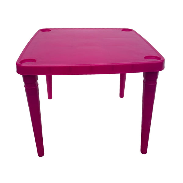 Mesa Infantil Plástica Pekes Fucsia