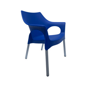 Silla Infantil Plástica Style Azul